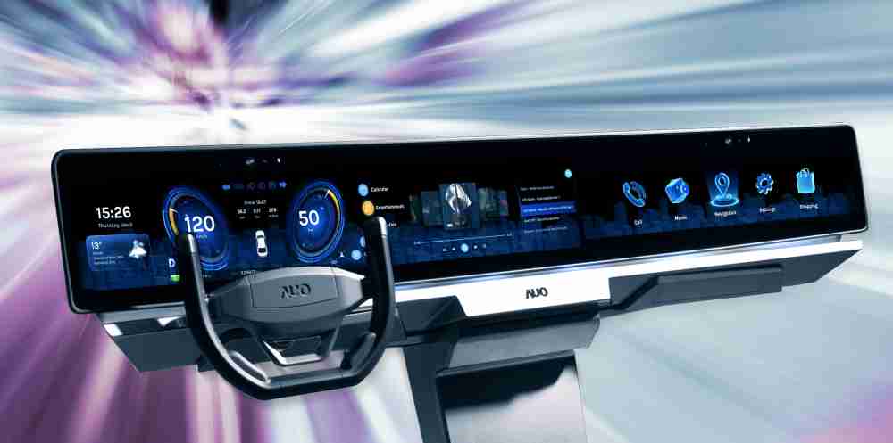 PA直营开拓前瞻显示技术创新应用，，，结合优异整合设计能力，，，，开发智能车载FIDM Plus一体化显示方案，，让驾驶操作与车内娱乐体验再进化