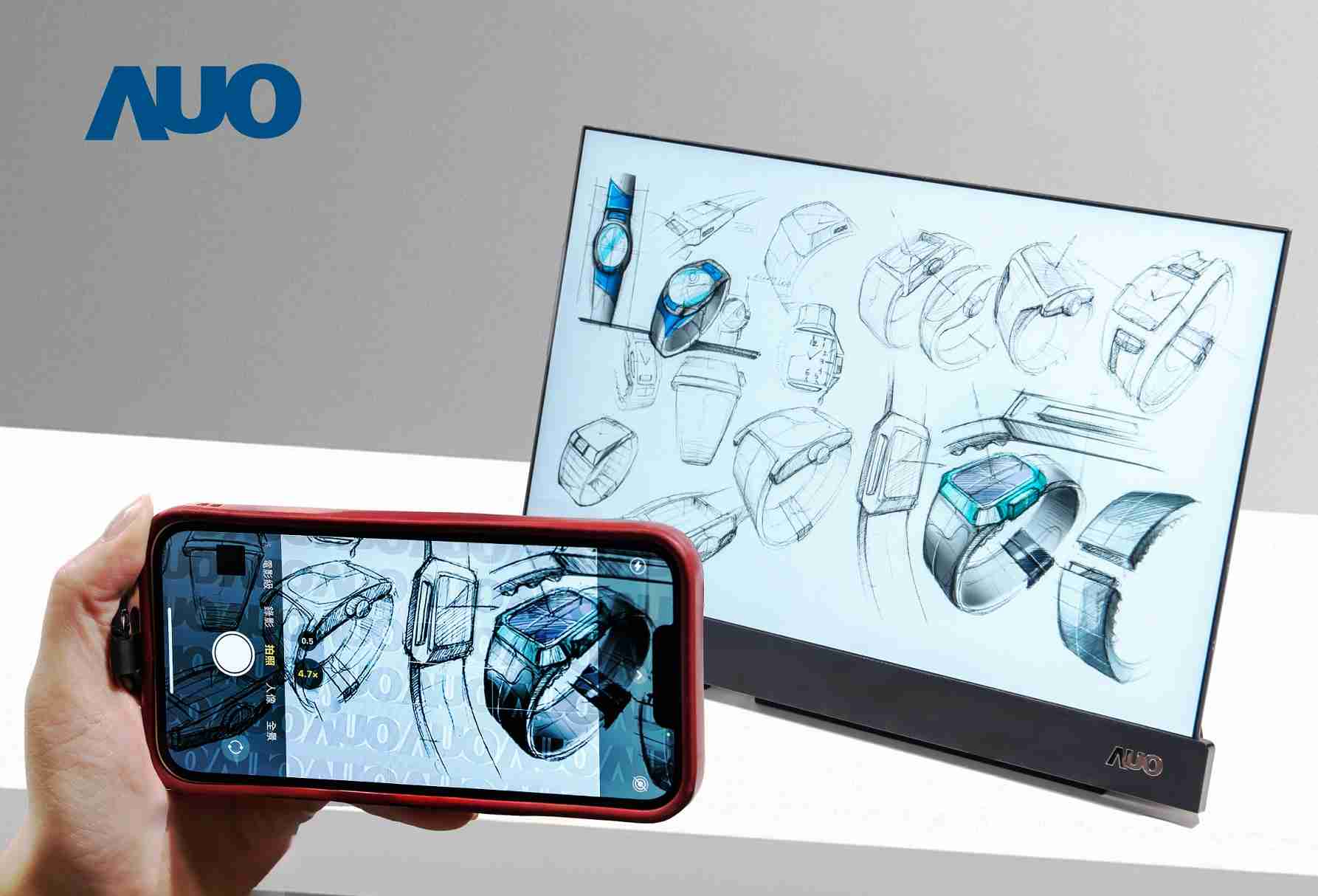 PA直营16吋防窥显示器，，采用人眼无法察觉、、、、相机拍摄时才显现的隐藏式水印技术，，，，未来可结合AI镜头侦测周围环境，，，实时开启或关闭水印，，大幅提升在公共场域使用显示器的安全性